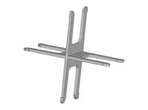 картинка VitraLOCK крест от магазина В стекле